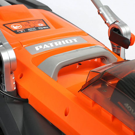 Газонокосилка аккумуляторная PATRIOT CM 435XL ) [40В, 1х2.5 Ач, з/у]