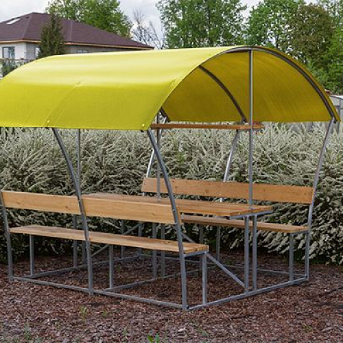 Беседка Трали Вали цветной поликарбонат