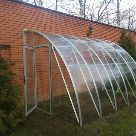 Теплица односкатная Victory Пристенная (Виктори)