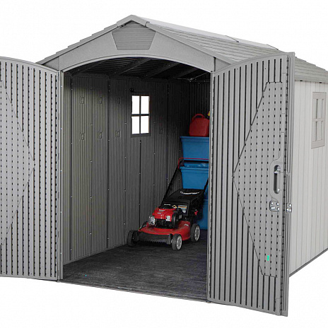 Сарай пластиковый WoodLook 7*12