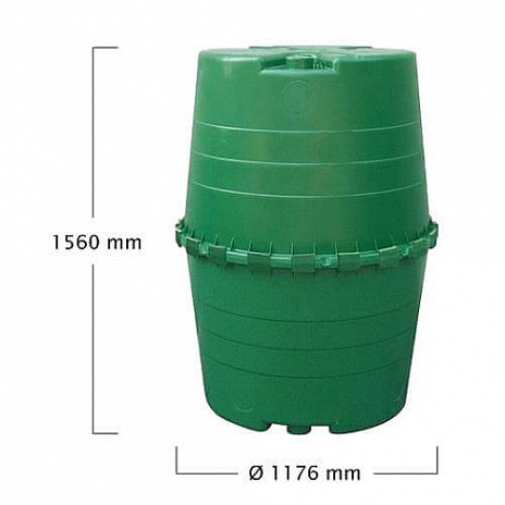 Емкость бочка для воды GRAF Топ 1300 л (323001)