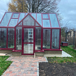 Теплица АЛЬФА с тамбуром 3.0