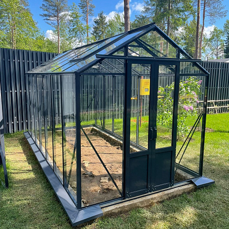 Теплица Botanik Mini с комплектом купейной двери Ботаник