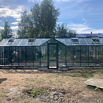 Теплица Botanik Т Maximum с минитамбуром и комплектом поворотных дверей Ботаник