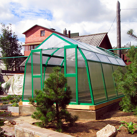 Теплица ЭТНА сотовый поликарбонат 4 мм, 6 мм