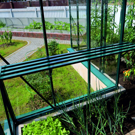 Откидывающаяся полка с окраской в теплицу Botanik Ботаник