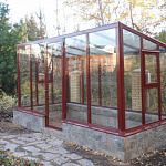 Односкатная теплица Люкс