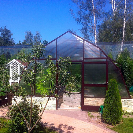 Теплица ПИК сотовый поликарбонат 4 мм, 6 мм