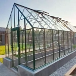 Теплица Botanik Style 45 Standard с комплектом повортой двери Ботаник