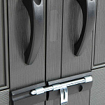 Сарай пластиковый WoodLook 7*9.5