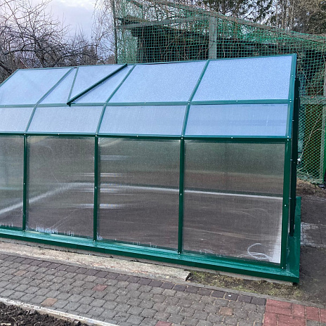 Теплица ЭТНА сотовый поликарбонат 4 мм, 6 мм