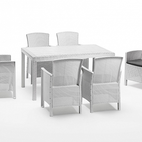 Комплект Lido Set, белый, венге