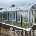 Теплица Botanik Standard с комплектом купейной двери Ботаник
