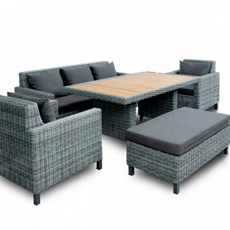 Комплект плетеной мебели MOKKA BELLA большой