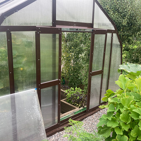 Теплица ОЛИМП сотовый поликарбонат 4 мм, 6 мм