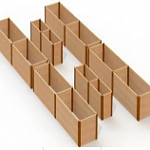 Комплект прямых грядок в теплицу Botanik Maximum Ботаник