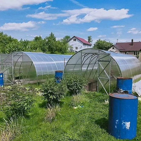 Теплица Воля Эко с усилителями