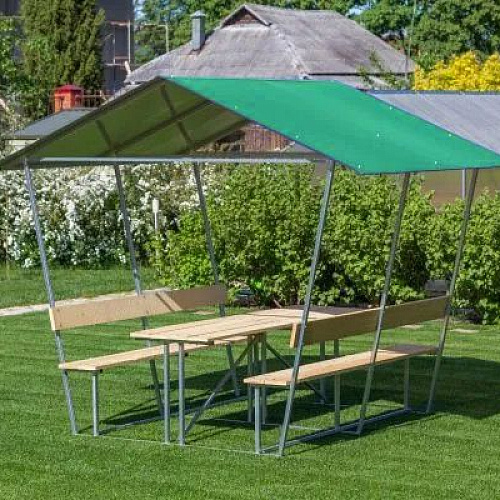 Беседка Тары Бары цветной поликарбонат