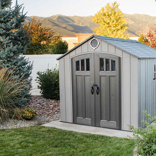 Сарай пластиковый WoodLook 8*10 NEW