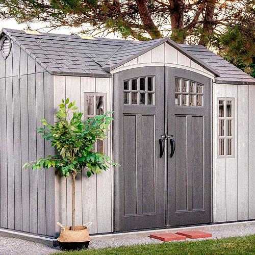 Сарай пластиковый Woodlook 10*8