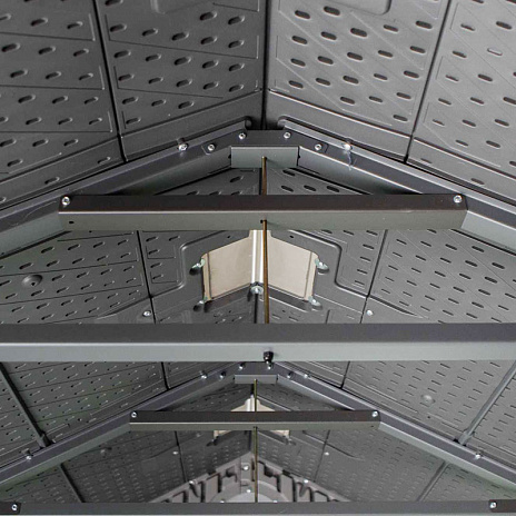 Сарай пластиковый WoodLook 8*10 NEW