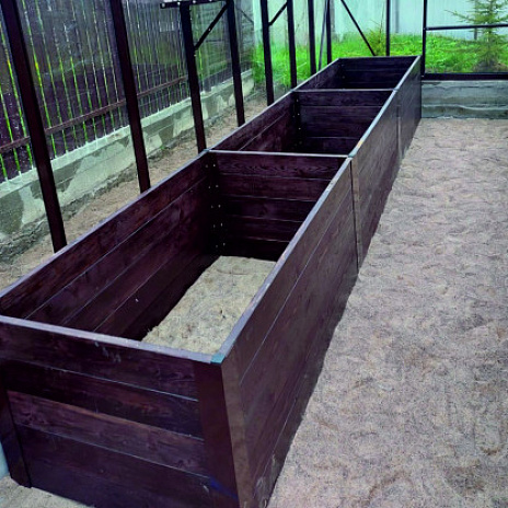 Комплект прямых грядок в теплицу Botanik Mini Ботаник