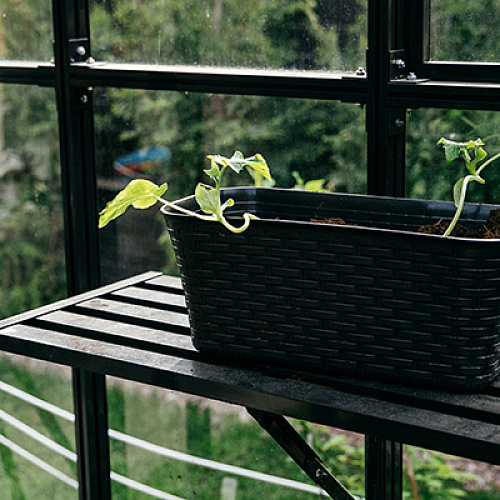 Откидывающаяся полка в теплицу ОРГАНИКА/ЭКОНИКА