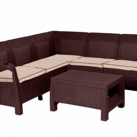 Мебель Tweet Диван угловой, венге, белый