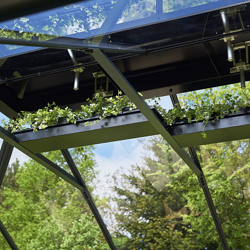 Теплица Juliana GRAND OASE 18,8 с высоким цоколем — антрацит ( Джулиана)