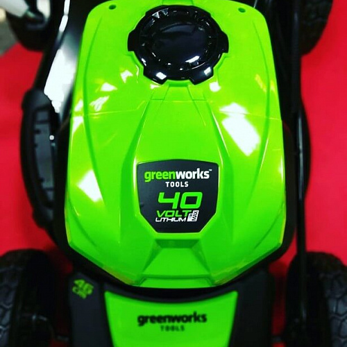 Газонокосилка аккумуляторная GREENWORKS GD40LM46SPK4
