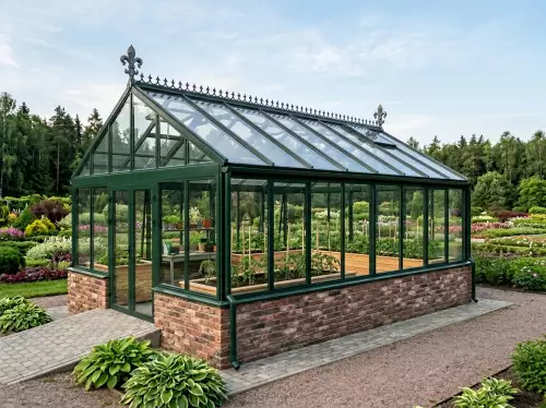 Теплица двускатная АЛЬФА 4.0