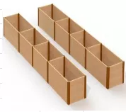 Комплект прямых грядок в теплицу Botanik Standard Ботаник