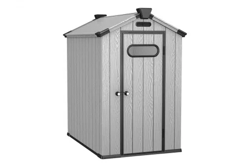 Сарай пластиковый Black Fox Summit 2,3м2, серый/антрацит