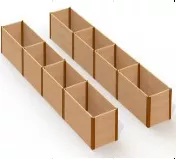 Комплект прямых грядок в теплицу Botanik Mini Ботаник