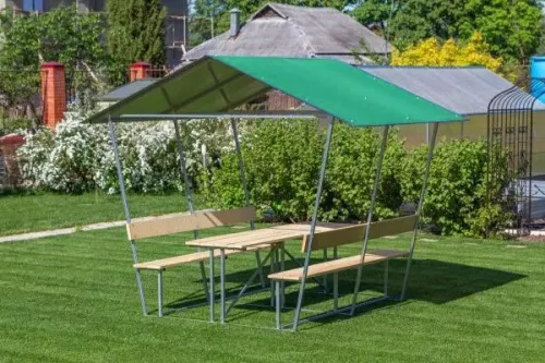 Беседка Тары Бары цветной поликарбонат