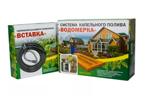 Капельный полив в теплице "Водомерка" 6 м