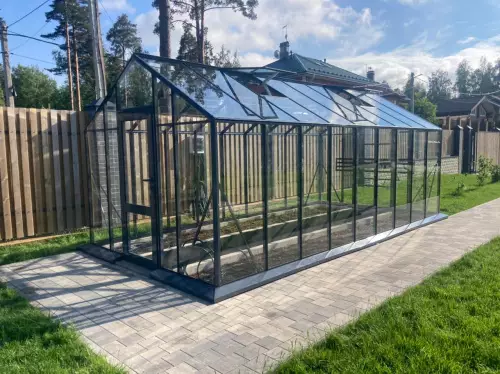 Теплица Botanik Maximum с комплектом поворотной двери Ботаник