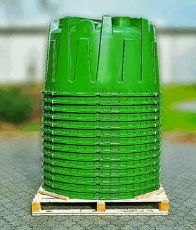 Емкость бочка  для воды GRAF Геркулес 1600 л (200200)