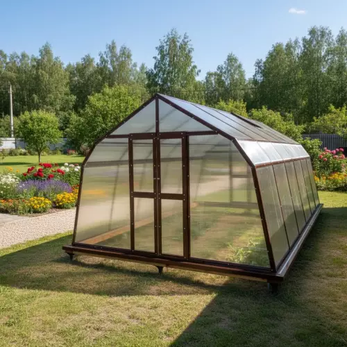 Теплица ТИТАН сотовый поликарбонат 4 мм, 6 мм