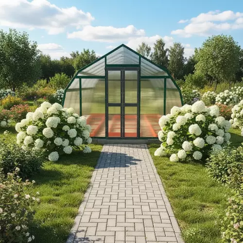 Теплица МОНОЛИТ сотовый поликарбонат 8 мм/10 мм